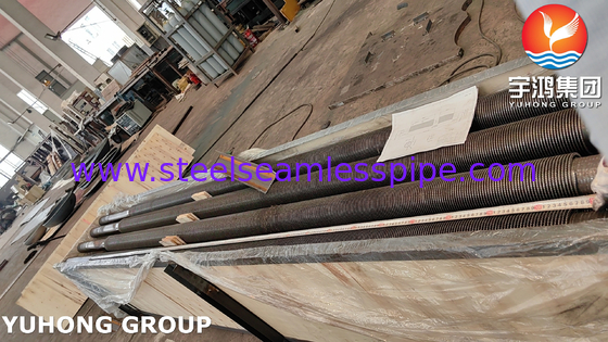 ASME SA335 P9 11CR หลอดปีกขีดขีดเหล็กสแตนเลสสําหรับการถ่ายทอดความร้อน