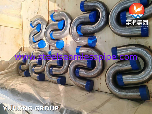 ASME SA192 ท่อบิด U แบบไร้รอยเหล็กคาร์บอน สําหรับเตาน้ํามันและเครื่องแลกเปลี่ยนความร้อน