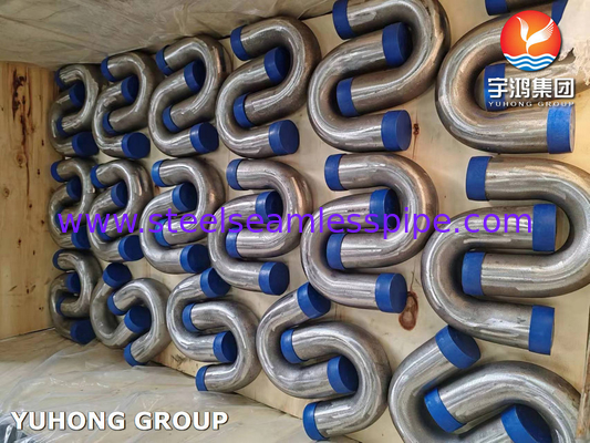 ASME SA192 ท่อบิด U แบบไร้รอยเหล็กคาร์บอน สําหรับเตาน้ํามันและเครื่องแลกเปลี่ยนความร้อน