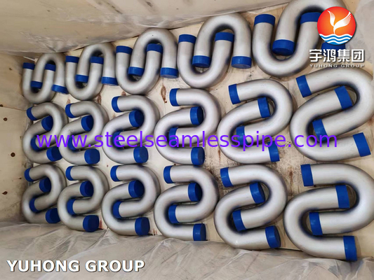 ASME SA213 TP316L 1.4404 ท่อสแตนเลส U Bend Tube สําหรับเครื่องทําความร้อน
