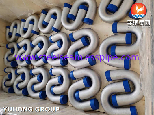 ASME SA213 TP316L 1.4404 ท่อสแตนเลส U Bend Tube สําหรับเครื่องทําความร้อน
