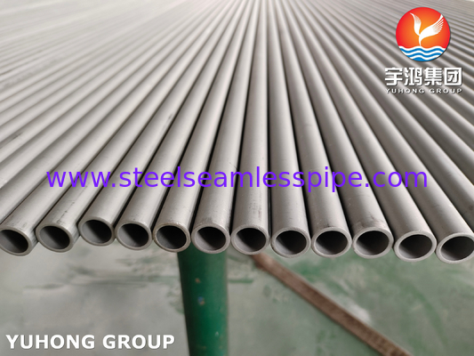 ASME SA268 TP430 S43000 ท่อสแตนเลสเฟอร์ริติกแบบไม่มีตะเข็บสำหรับอุตสาหกรรมน้ำมันและก๊าซ