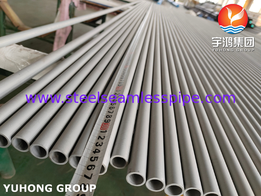 ASME SA268 TP430 S43000 ท่อสแตนเลสเฟอร์ริติกแบบไม่มีตะเข็บสำหรับอุตสาหกรรมน้ำมันและก๊าซ