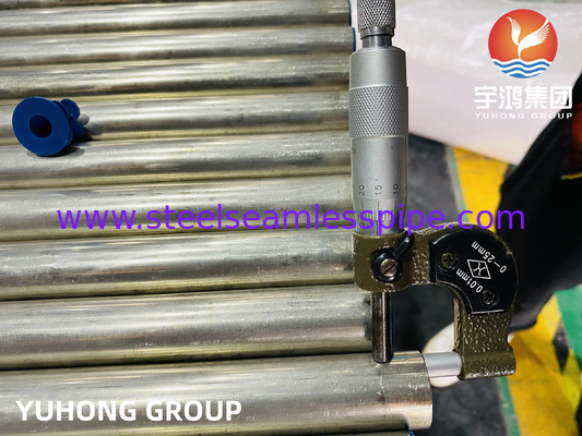 ASME SB167 N06600 นิเคล โครเมียม เหล็ก สายเหล็ก หลอดไร้รอยสําหรับการใช้งานในปิโตรเคมี