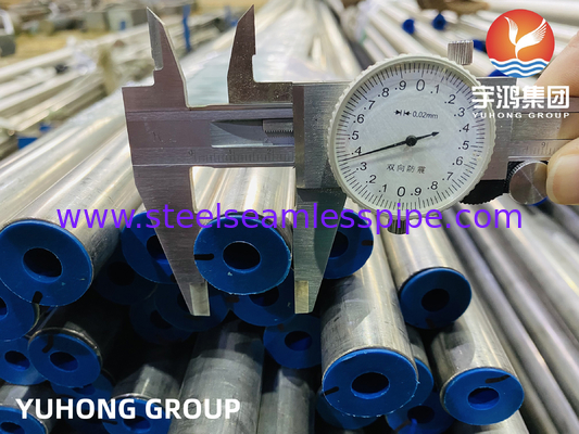 ​​ท่อไร้รอยต่อ ASME SB167 Inconel 600 ทนทานต่อการแตกร้าวจากคลอไรด์ (SCC) สำหรับเครื่องปฏิกรณ์ไฮโดรจิเนชัน