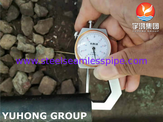 ท่อเหล็กอัลลอยเฟอร์ริติกไร้รอยต่อ ASME SA335 P11 สำหรับเตาเผา API661
