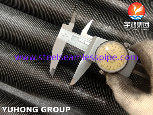 ท่อปีกประเภท G ที่ฝังไว้, ASTM B163 UNS N04400 ท่อสกัดของไนเคิลที่มีปีกอลูมิเนียม