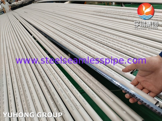 ASTM A269 TP304 ท่อเหล็กไร้สแตนเลสไร้สาย ท่อที่ถูกลมและถูกลม