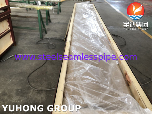 ASME SB111 C70600 C68700 C71500 C44300 ท่อไร้รอย 100% HT 15.88 X 1.24 X 6096MM