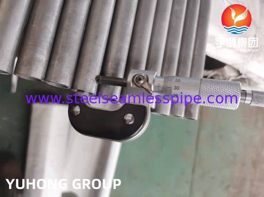 ASME SA213 TP347 TP347H ท่อสแตนเลส U Bend Tube ET/HT สําหรับท่อแลกเปลี่ยนความร้อน