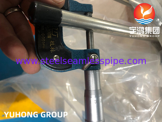ASTM A213 TP316L สแตนเลส สว่าง Annealed ท่อเครื่องมือท่อ