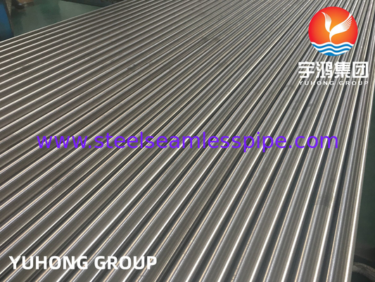 ASME SB163 N08825 ท่อไร้รอยเหล็กไนเคิลสําหรับเครื่องปรับความร้อนและเครื่องแลกเปลี่ยนความร้อน