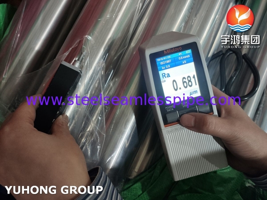 ASME SA270 ASTM A270 ท่อผสมเหล็กไร้สแตนเลส สวย 320 240 GRIT TP304