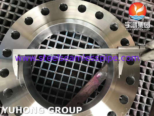ASTM A182 F53 UNS S32750 ซุปเปอร์ ดับเพล็กซ์สแตนเลสสลัดบน RF Flanges สําหรับการกําจัดเกลือ