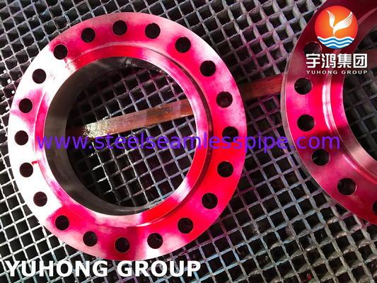 ASTM A182 F53 UNS S32750 ซุปเปอร์ ดับเพล็กซ์สแตนเลสสลัดบน RF Flanges สําหรับการกําจัดเกลือ