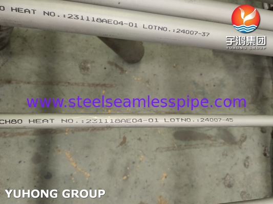 สายไฟแบบ Super Duplex  2507 ASTM A790 UNS S32750 สายไฟแบบไร้รอยจากสแตนเลส