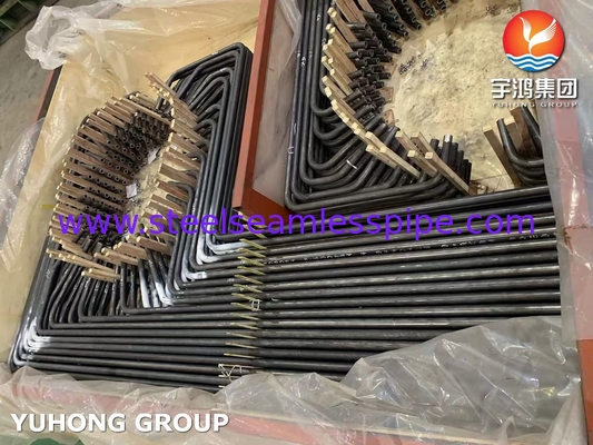 ASTM A179 สแตนเลสคาร์บอนไม่เรียบ U Bend Tube Tube Heat Exchanger Tube Boiler Tube