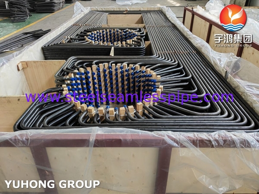 ASTM A179 สแตนเลสคาร์บอนไม่เรียบ U Bend Tube Tube Heat Exchanger Tube Boiler Tube