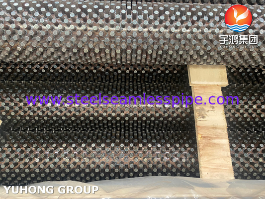 ASTM A213 T9 หลอดปีกปูเหล็กสแตนเลส สําหรับเตาอบ