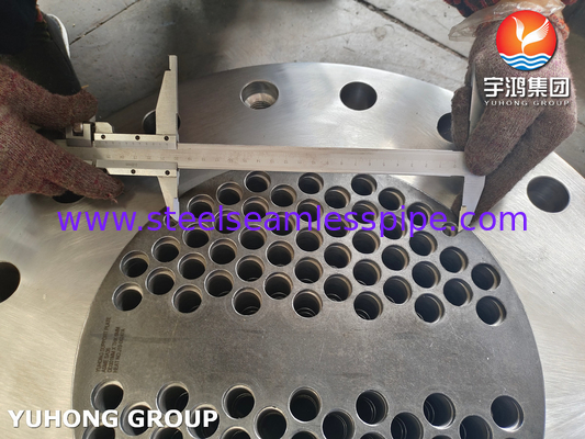 ASME SA36 แผ่นรองรับที่มีคุณสมบัติกลไกสูงสําหรับการออกแบบเครื่องแลกเปลี่ยนความร้อน