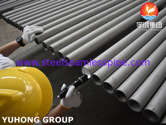 ASTM A268 / ASME SA268 TP410/TP430 ท่อ/ท่อไร้รอยเหล็กไร้ขัด สําหรับเครื่องแลกเปลี่ยนความร้อน