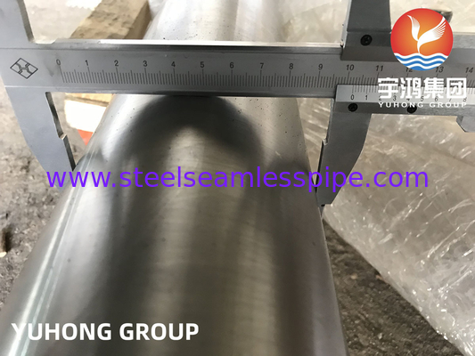 ASTM A789 UNS S32205 หลอดเหล็กแบบย้อนแบบไร้รอย ทนต่อการกัดกร่อนของน้ําทะเล