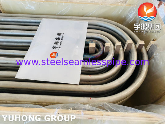 ASME SA213 TP316L 1.4404 ท่อสแตนเลส U Bend Tube สําหรับเครื่องแลกเปลี่ยนความร้อน