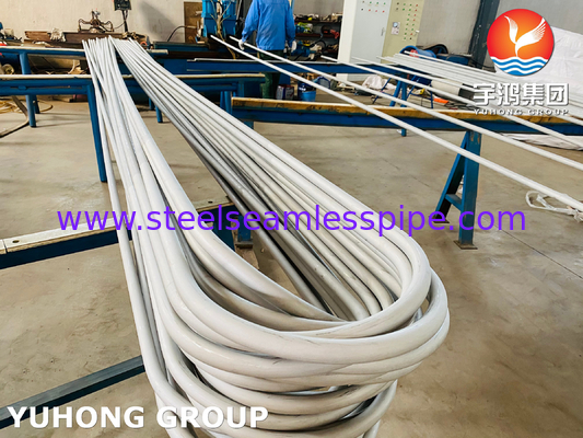 ASME SA213 TP316L 1.4404 ท่อสแตนเลส U Bend Tube สําหรับเครื่องแลกเปลี่ยนความร้อน