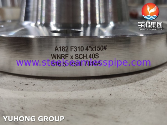 ความสามารถในการปั่นได้ดี ASTM A182 F310 (1.4841) BLRF WNRF Flanges Forged