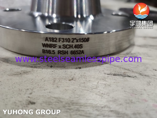 ความสามารถในการปั่นได้ดี ASTM A182 F310 (1.4841) BLRF WNRF Flanges Forged