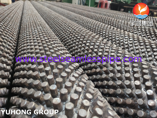 โลหะเหล็กสแตนเลส ASTM A213, ASME SA213 T9 ท่อปีกกระจกสําหรับเตาควาย