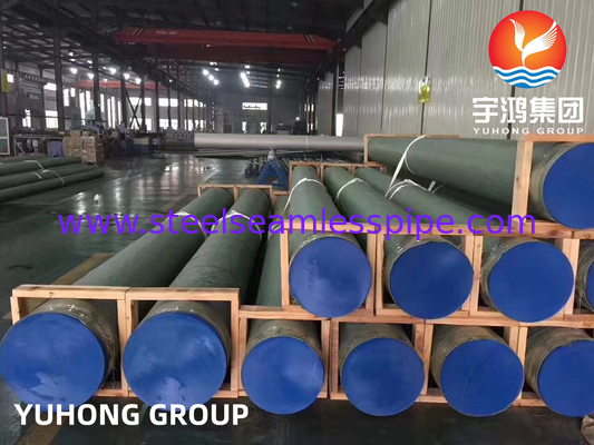 ท่อไร้รอยเหล็กไร้สแตนเลส ASTM A376 TP347H โรงไฟฟ้า