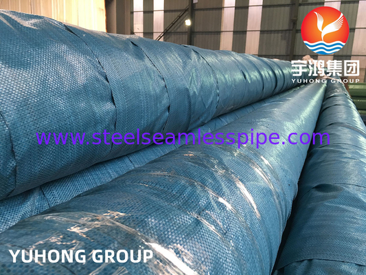 ท่อไร้รอยเหล็กไร้สแตนเลส ASTM A376 TP347H โรงไฟฟ้า