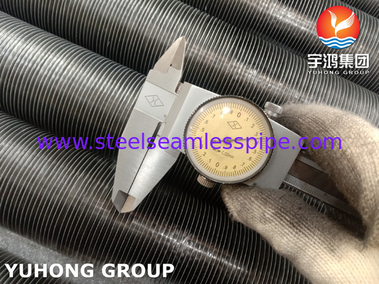ท่อปีกประเภท G ที่ติดตั้ง, ASME SA179 กับอะลูมิเนียม 1060 สําหรับใช้ในเครื่องเย็นอากาศ
