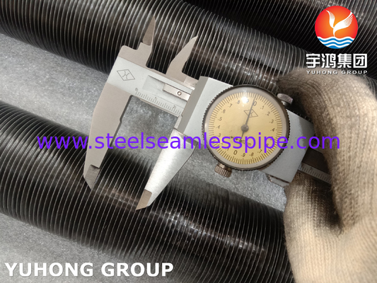 ท่อปีกประเภท G ที่ติดตั้ง, ASME SA179 กับอะลูมิเนียม 1060 สําหรับใช้ในเครื่องเย็นอากาศ