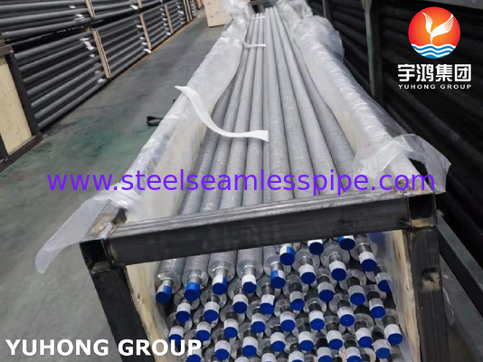 เครื่องแลกเปลี่ยนความร้อน หลอดขีดขีดชนิดถอน, ASTM A213 TP304 กับอัลลูเนียม 6063