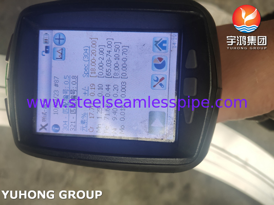 ASTM A182 F321 ฟลานจ์หลอมเหล็กไร้ขัดเหล็กที่มีการใช้งานหลายครั้ง