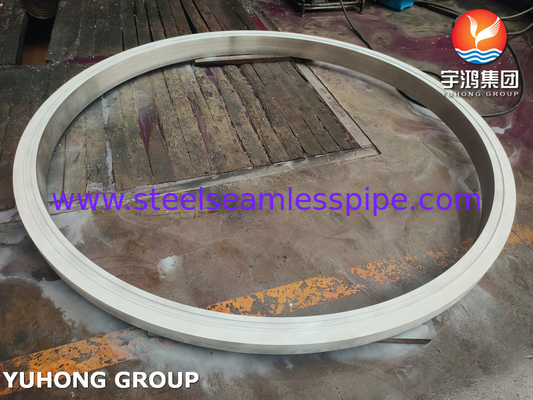ASTM A182 F321 ฟลานจ์หลอมเหล็กไร้ขัดเหล็กที่มีการใช้งานหลายครั้ง