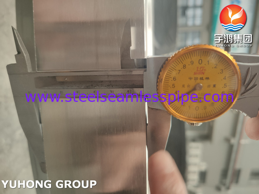 ASTM A182 F321 ฟลานจ์หลอมเหล็กไร้ขัดเหล็กที่มีการใช้งานหลายครั้ง