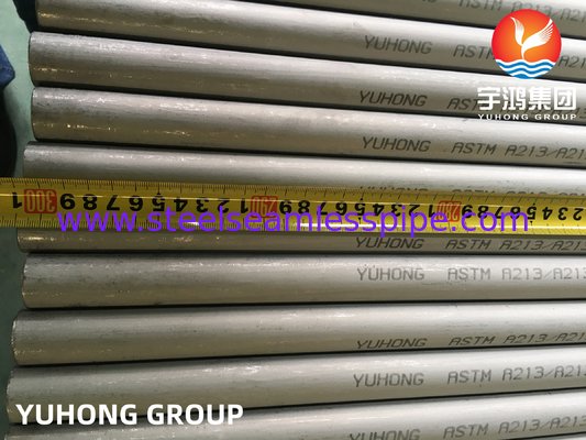ASME SA213 TP316L ท่อเหล็กไร้สแตนเลสไร้รอย BWG 20 0.89mm สําหรับเครื่องเย็นแห้ง