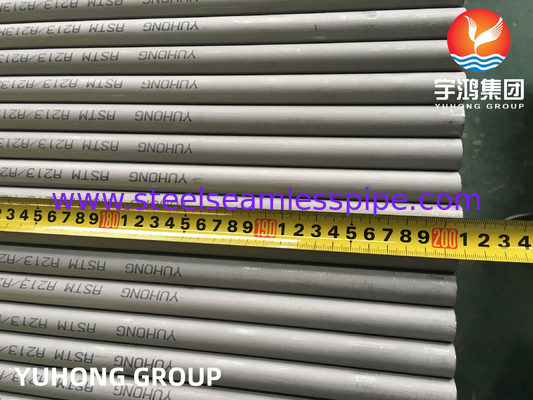 ASME SA213 TP316L ท่อเหล็กไร้สแตนเลสไร้รอย BWG 20 0.89mm สําหรับเครื่องเย็นแห้ง