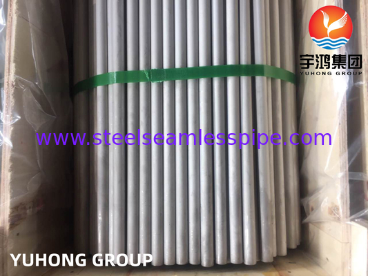 GB/T13296-2013 S32168 06Cr18Ni11Ti ท่อเหล็กไร้สแตนเลสสําหรับเครื่องแลกเปลี่ยนความร้อน