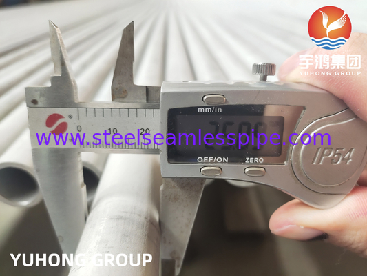 ASTM A268 / ASME SA268 TP410/TP430 ท่อ/ท่อไร้รอยเหล็กไร้ขัด สําหรับเครื่องแลกเปลี่ยนความร้อน