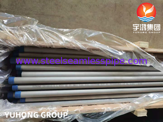 ASTM A268 / ASME SA268 TP410/TP430 ท่อ/ท่อไร้รอยเหล็กไร้ขัด สําหรับเครื่องแลกเปลี่ยนความร้อน