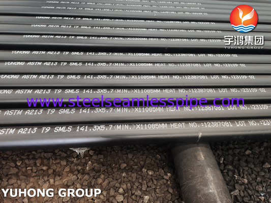 ASME SA213 T9 T11 T22 T91 ท่อไร้รอยเหล็กสแตนเลสสําหรับท่อเตาไฟ