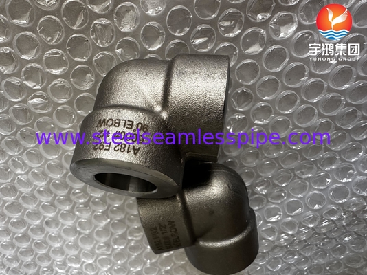 A182 F53 F92 1/2&quot; #3000 90° เอลโค้ท โซคเกตสเวดด์ ASME B16.11 สําหรับโรงไฟฟ้า