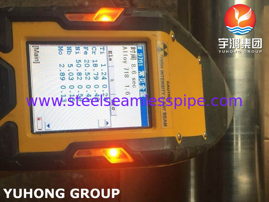 EN 10216-5 และ B983 Inconel NO7718 ท่อไร้รอยสําหรับอุตสาหกรรมปิโตรเคมี