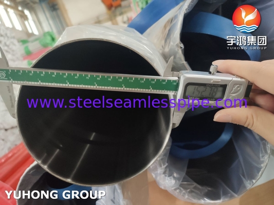 ASTM A270 เกรดอาหาร SS304 สแตนเลส ท่อสุขอนามัย