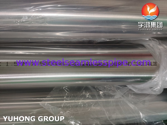 ASTM A270 เกรดอาหาร SS304 สแตนเลส ท่อสุขอนามัย