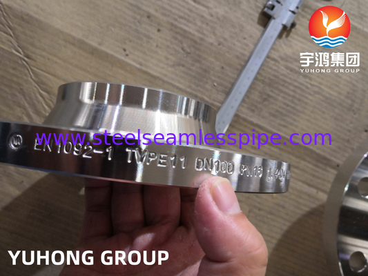 ขอบปั่นแบบเรียบ EN1092-1 TYPE 01/A 1.4307 1.4404 DN50/60.3 DN100 PN10/16